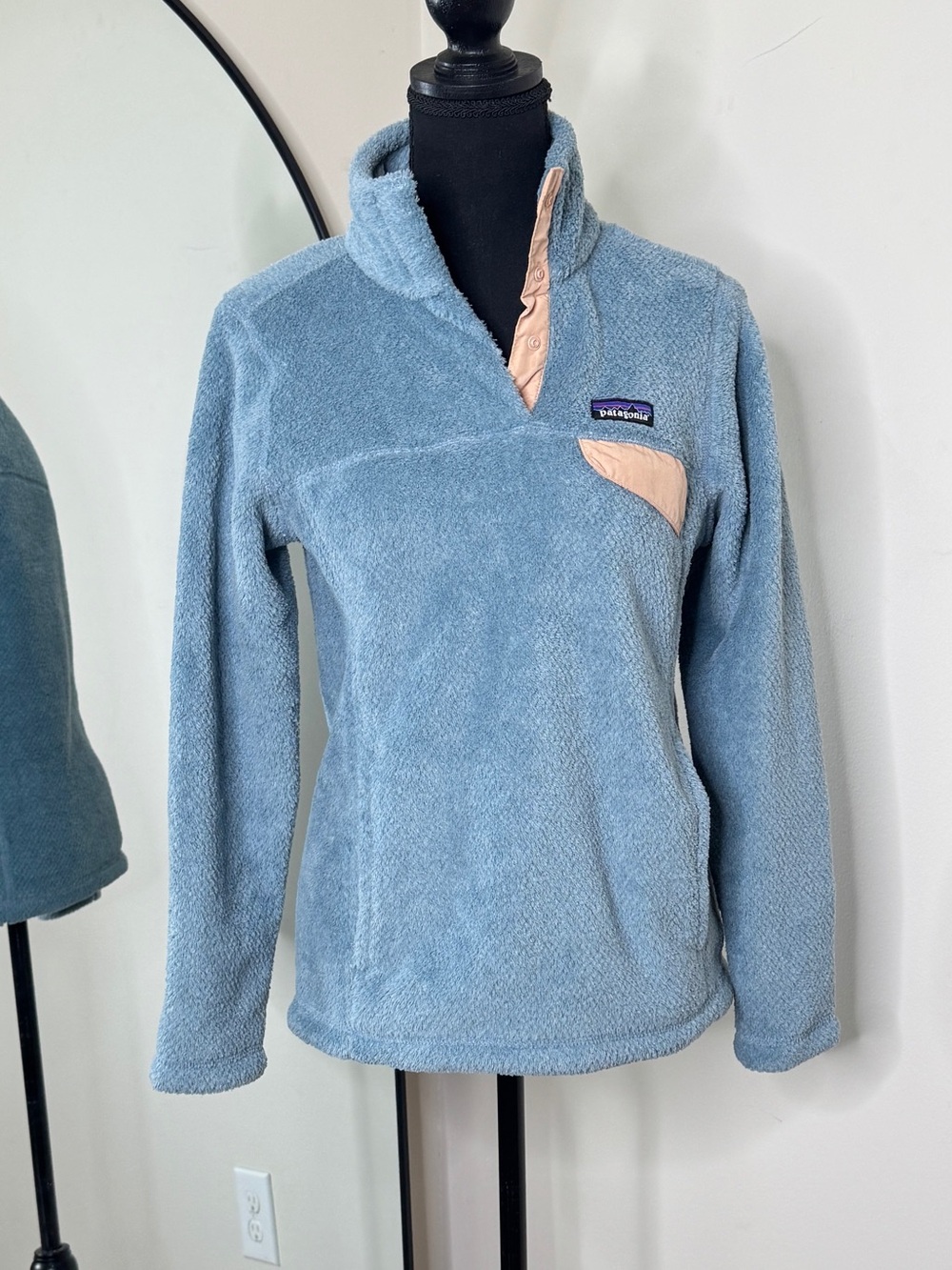 Patagonia Re-Tool Snap - T Fleece Pullover Steel Blue Size S